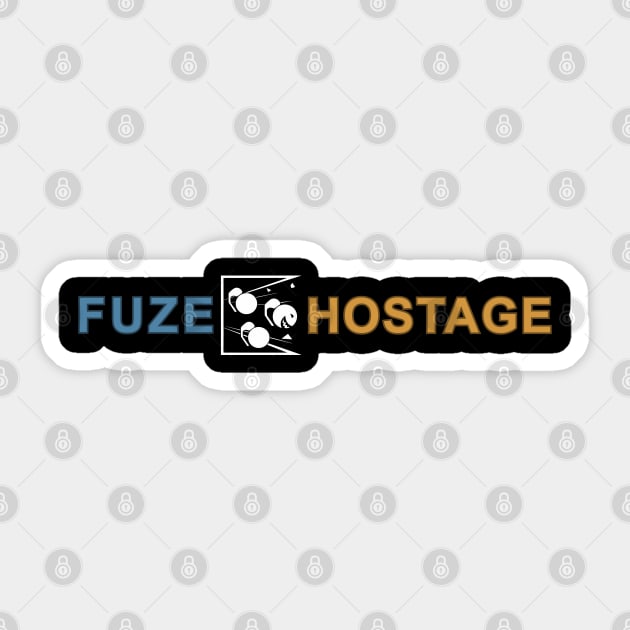 fuze the hostage Sticker by Realthereds